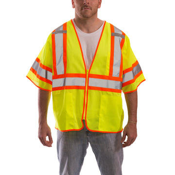 Tingley V70332 Safety Vest, Green - 2XL 3XL