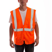 Tingley V70639 Safety Vest, Orange - M S