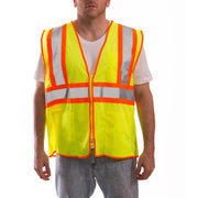 Tingley V70642 Safety Vest, Green - 4XL 5XL