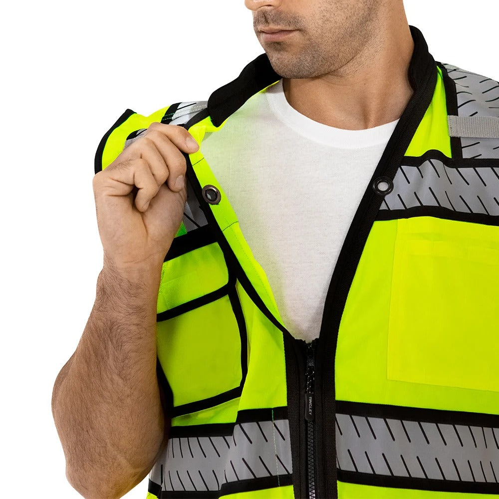 Tingley V71835C Reflective Safety Vest, Orange - photo 3