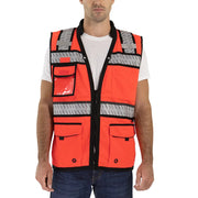 Tingley V71835C Reflective Safety Vest, Orange - M S