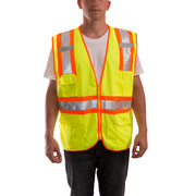 Tingley V73852 Safety Vest, Green - 2XL 3XL