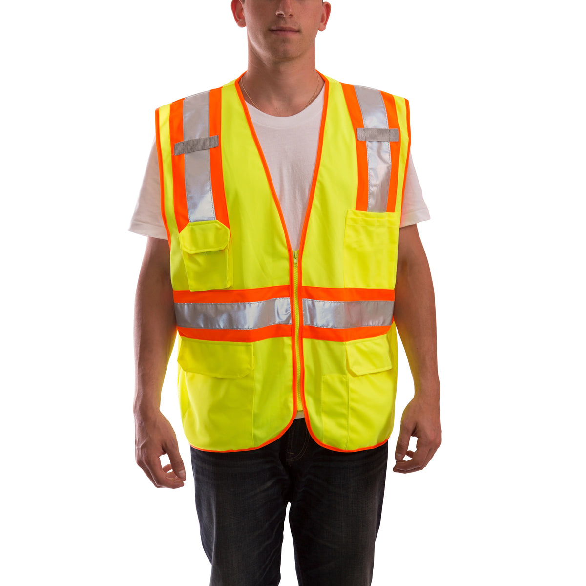 Tingley V73852 Safety Vest, Green - L XL
