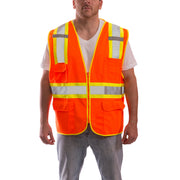 Tingley V73859 Safety Vest, Orange - L XL