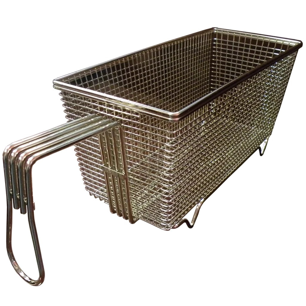 AutoFry 49-0004 Metal Fryer Basket, 4 lb. Capacity - Default Title