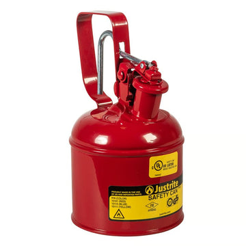 Justrite Safety Can, 1 qt. - Red