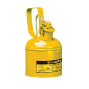 Justrite Safety Can, 1 qt. - Yellow