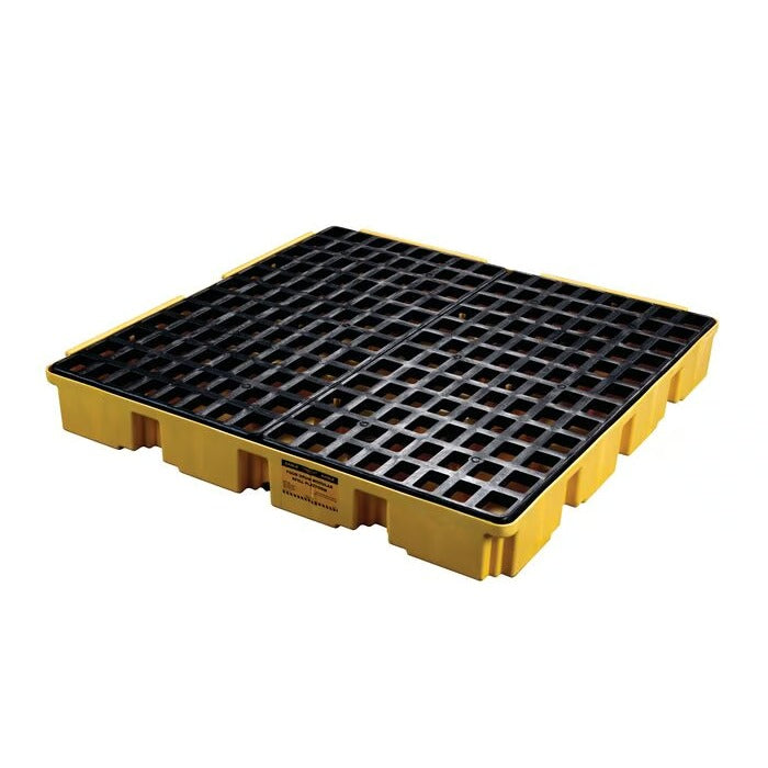 Eagle Manufacturing 1635 HDPE Plastic Containment Platform, 10,000 lb. 60.5 gal., Yellow - Default Title