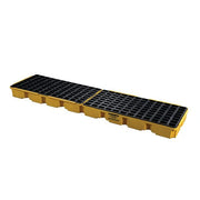 Eagle Manufacturing HDPE Plastic Containment Platform, 10,000 lb. 60.5 gal. - Yellow