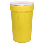 Eagle Manufacturing HDPE Plastic Drum, 55 gal. - Yellow
