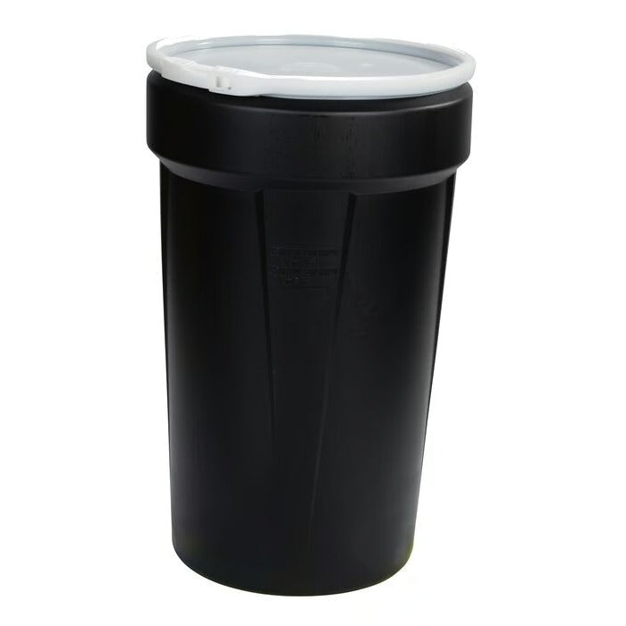 Eagle Manufacturing HDPE Plastic Drum, 55 gal. - Black