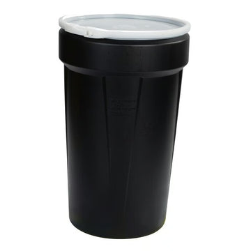 Eagle Manufacturing HDPE Plastic Drum, 55 gal. - Black