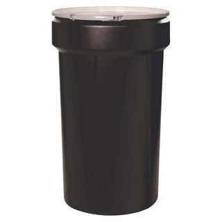 Eagle Manufacturing HDPE Plastic Drum, 55 gal. - Black