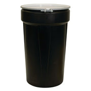 Eagle Manufacturing HDPE Plastic Drum, 55 gal. - Black
