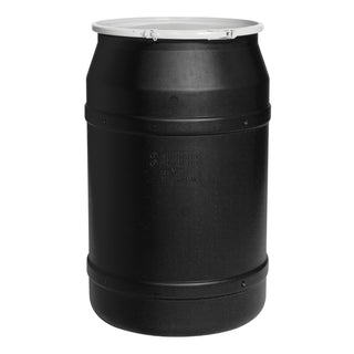 Eagle Manufacturing 1656BLKBG HDPE Plastic Drum, 55 gal., Black - Default Title
