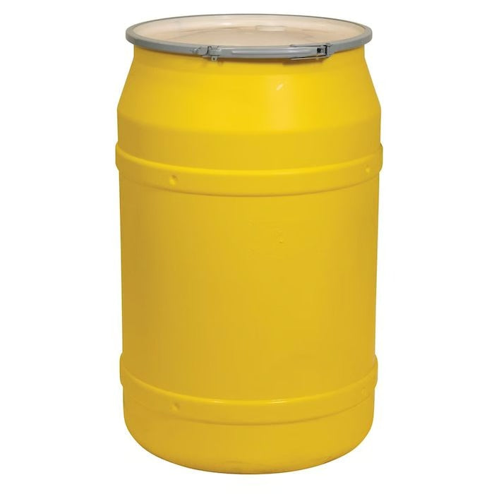 Eagle Manufacturing HDPE Plastic Drum, 55 gal. - Yellow