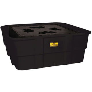 Eagle Manufacturing 1683BD HDPE Plastic IBC Containment Unit, 10,000 lb. 400 gal., Black - Default Title