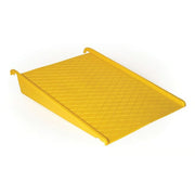 Eagle Manufacturing HDPE Plastic Pallet Ramp, 45 1/2" x 32" - Yellow