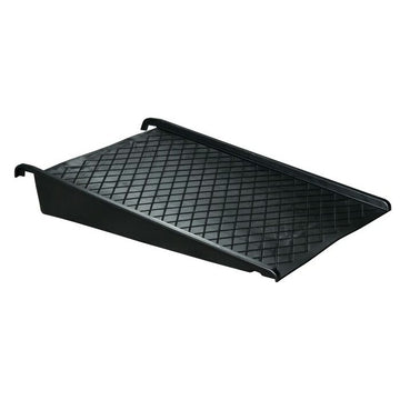 Eagle Manufacturing HDPE Plastic Pallet Ramp, 45 1/2" x 32" - Black