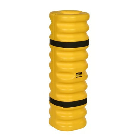 Eagle Manufacturing 1704 Polyethylene Column Protector, 13" Wide, Yellow - Default Title
