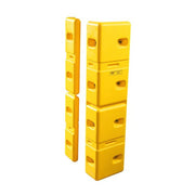 Eagle Manufacturing Polyethylene Protector, 6" x 10", Yellow, 2/Set - 42"