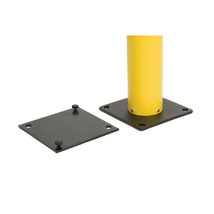 Eagle Manufacturing Plastic Bollard Post, 42" High, Yellow - 5"