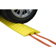 Eagle Manufacturing HDPE Plastic Cable Protector, 10" Wide, Yellow - 6' 72"