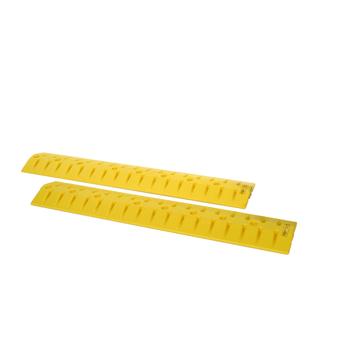 Eagle Manufacturing HDPE Plastic Cable Protector, 10" Wide, Yellow - 108" 9'