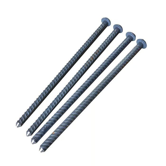 Eagle Manufacturing Spike Kit, 4" x 14", Silver - 9'