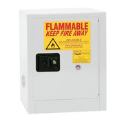 Eagle Manufacturing Steel Flammable Cabinet, 17" Wide - White