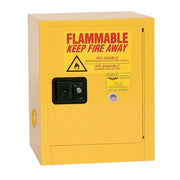 Eagle Manufacturing Steel Flammable Cabinet, 4 gal. - Yellow