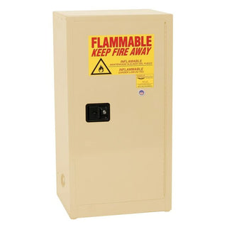 Eagle Manufacturing Steel Flammable Cabinet, 16 gal. - Beige