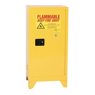 Eagle Manufacturing 1906XLEGS Steel Flammable Cabinet, 16 gal., Yellow - Default Title
