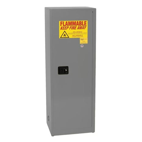 Eagle Manufacturing Steel Flammable Cabinet, 24 gal. - Gray