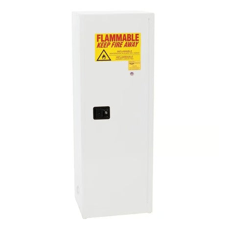 Eagle Manufacturing Steel Flammable Cabinet, 24 gal. - White