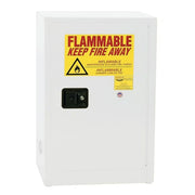 Eagle Manufacturing Steel Flammable Cabinet, 12 gal. - White