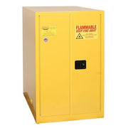 Eagle Manufacturing Steel Drum Cabinet, 55 gal. - Yellow