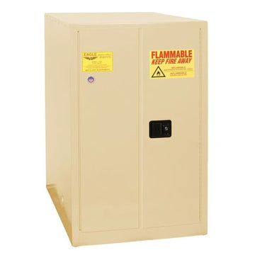 Eagle Manufacturing Steel Drum Cabinet, 55 gal. - Beige