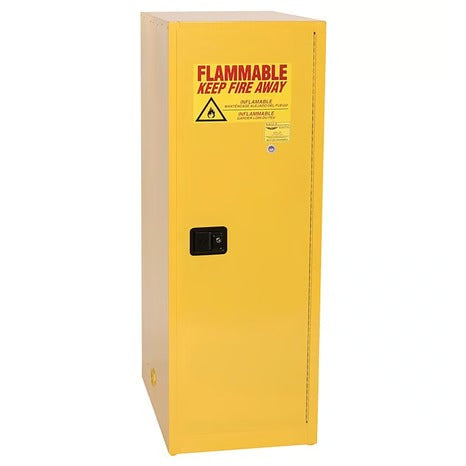 Eagle Manufacturing Steel Flammable Cabinet, 48 gal. - Yellow