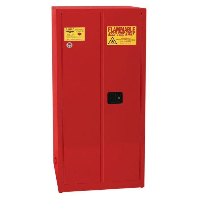 Eagle Manufacturing Steel Flammable Cabinet, 60 gal. - Red