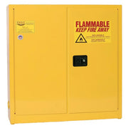 Eagle Manufacturing Steel Flammable Cabinet, 24 gal. - Yellow
