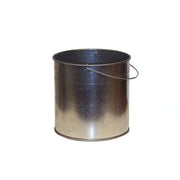 Justrite 26803 Galvanized Steel Pail, 1 gal., Silver - Default Title