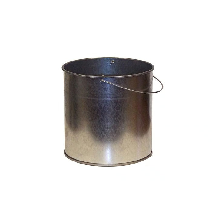 Justrite 26803 Galvanized Steel Pail, 1 gal., Silver - Default Title