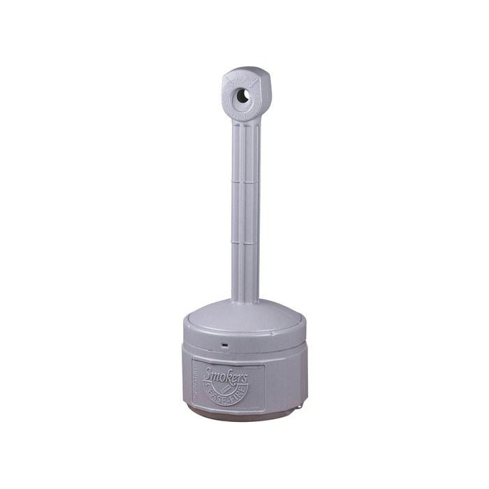 Justrite Outdoor Ashtray, 1 gal. - Gray