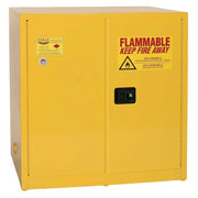 Eagle Manufacturing 6410X Steel Flammable Cabinet, 60 gal., Yellow - Default Title
