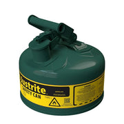 Justrite Steel Safety Can, 1 gal., Green - photo 2