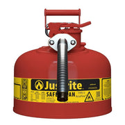 Justrite Steel Safety Can, 2.5 gal., Red - photo 3