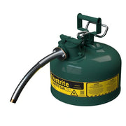 Justrite Steel Safety Can, 2.5 gal., Green - photo 5