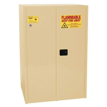 Eagle Manufacturing 9010X Steel Flammable Cabinet, 90 gal., Yellow - Default Title