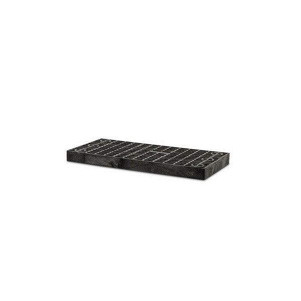 Structural Plastics Corporation Polyethylene Base Unit, 16" Wide, Black - 36"